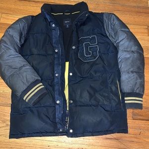 Boys Puffer Varsity Coat